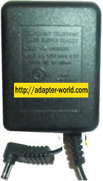COMPONENT TELEPHONE U090050D AC DC ADAPTER 9V 500mA POWER SUPPLY