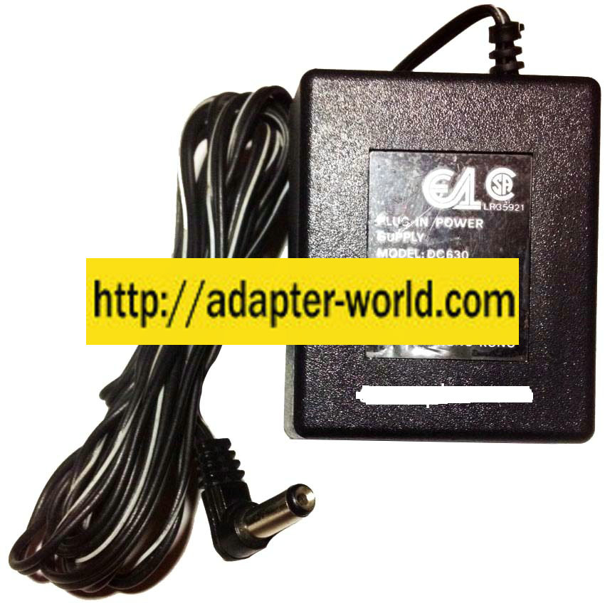 E1 DC360 AC ADAPTER 6VDC 0.3A NEW -( )- 2x5.5mm 90 ° ROUND - Click Image to Close