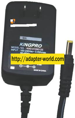 KINGPRO KAD-0105012E AC ADAPTER 5VDC 2A Power Sup