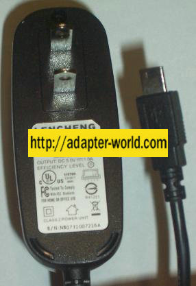 LENCHENG CNR4-M AC DC ADAPTER 5V 1A POWER SUPPLY - Click Image to Close