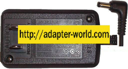 MATSUSHITA RFEA405C AC ADAPTER 4.5Vdc 0.8A -( ) 1.5x4mm New 90 ° - Click Image to Close