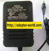 OEM AD-151A AC ADAPTER 15VDC 1A -( )- 1.8x4.7mm NEW POWER SUPPL - Click Image to Close