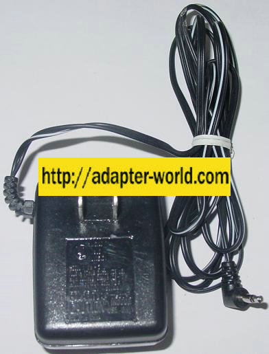 PA-2 AC DC ADAPTER 6V 500mA POWER SUPPLY FOR CLOTHES SHAVER - Click Image to Close