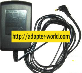 SONY AC-ES305 AC ADAPTER 3VDC 500mA -( ) 0.6x2.3mm NEW AUDIO P - Click Image to Close
