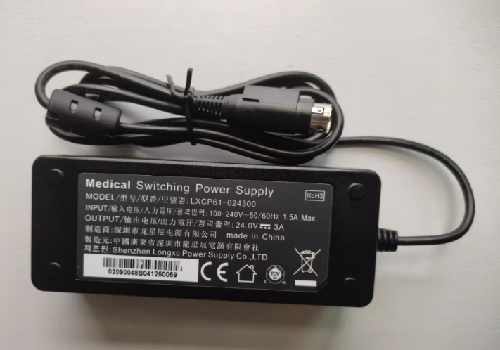 *Brand NEW* Medical LXCP61-024300 24V 3A AC DC ADAPTHE POWER Supply