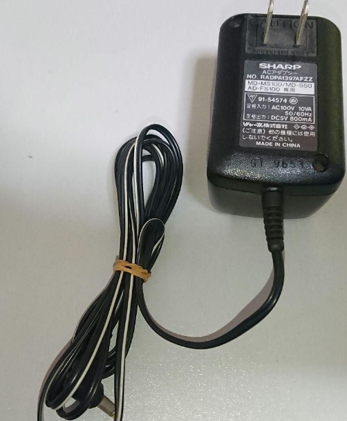 *Brand NEW* SHARP RADPA1397AFZZ 5V 800mA AC/DC ADAPTER Power Supply - Click Image to Close