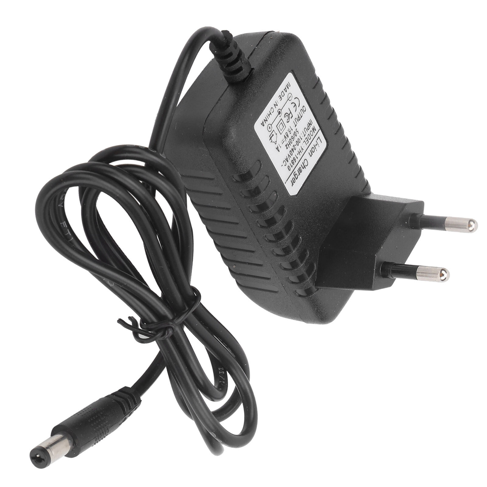 *Brand NEW* EU Plug 100‑240V 16.8V 1A Lithium Battery Charger PC Multi‑Protection Chargin