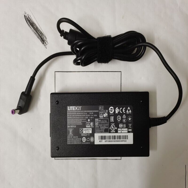*Brand NEW*Original 19.5V 6.92A 135W ac adapter PA-1131-26 for Acer Nitro 5 AN517-51 N18C4 GTX1650 OEM Power S - Click Image to Close