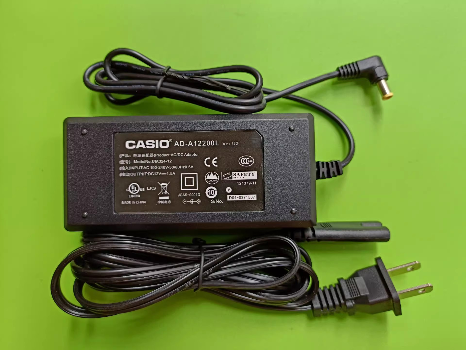 *Brand NEW* CASIO CDP-S150 PX-770WE 12V 1.5A AC ADAPTER POWER Supply - Click Image to Close