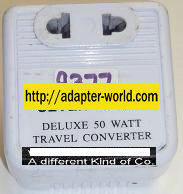 NEW SEVEN STAR SS 214 STEP-UP REVERSE CONVERTER USED DELUXE 50 WATTS TRAVEL CONVERTER POWER SUPPLY
