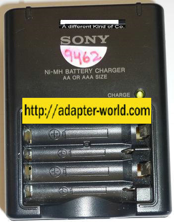 NEW SONY BC-CS2A NI-MH BATTERY CHARGER USED 1.4VDC 400mAx2 160mAx2 CLASS 2 POWER SUPPLY - Click Image to Close