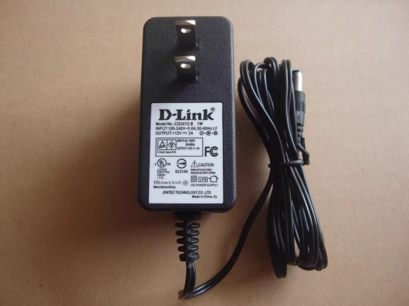 *Brand NEW*D-LINK 12V 2A AC ADAPTER CG2412-B 1W Power Supply - Click Image to Close