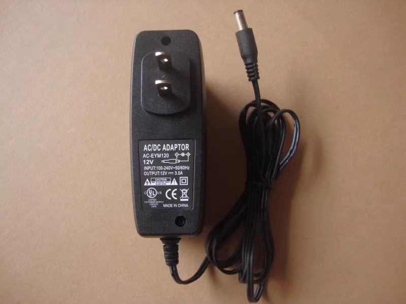 *Brand NEW* 12V 3A AC DC Adapter ZJ-5890T T58Z POS58 AC-EYM120 POWER Supply - Click Image to Close