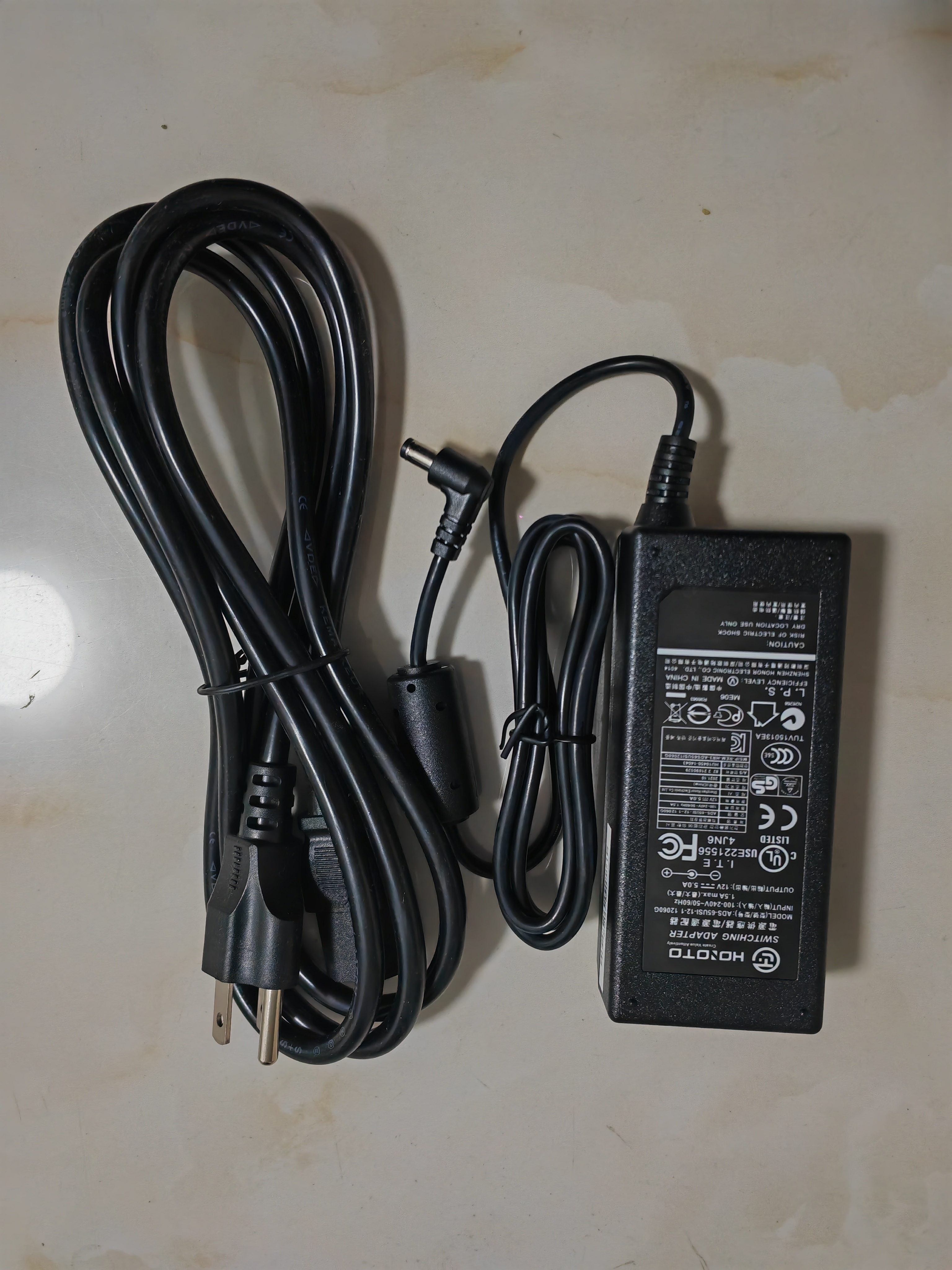 *Brand NEW* HOIOTO ADS-65USI-12-1 12060G 12V 5.0A AC DC ADAPTHE POWER Supply