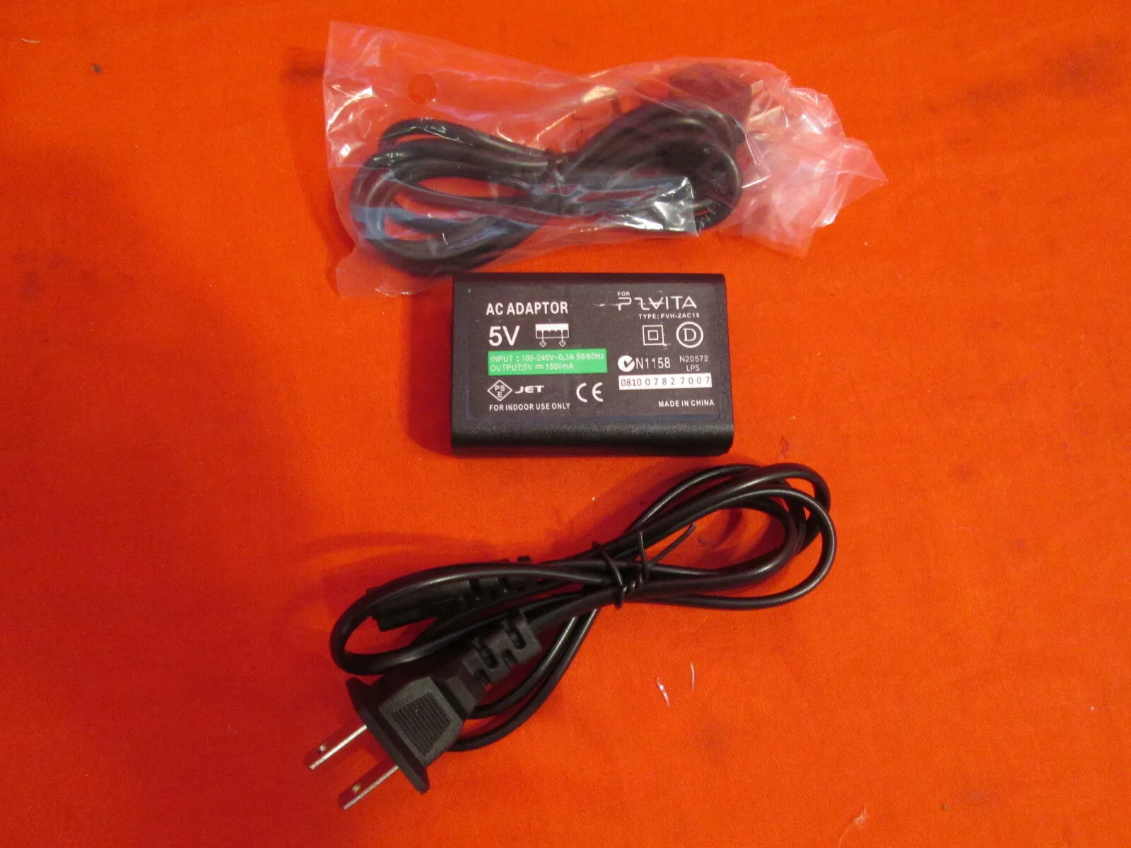 *Brand NEW*ZZ11891 KMD Ps Vita 1000 AC Adapter Home Charger Sony Ps Vita Wall Power 1891