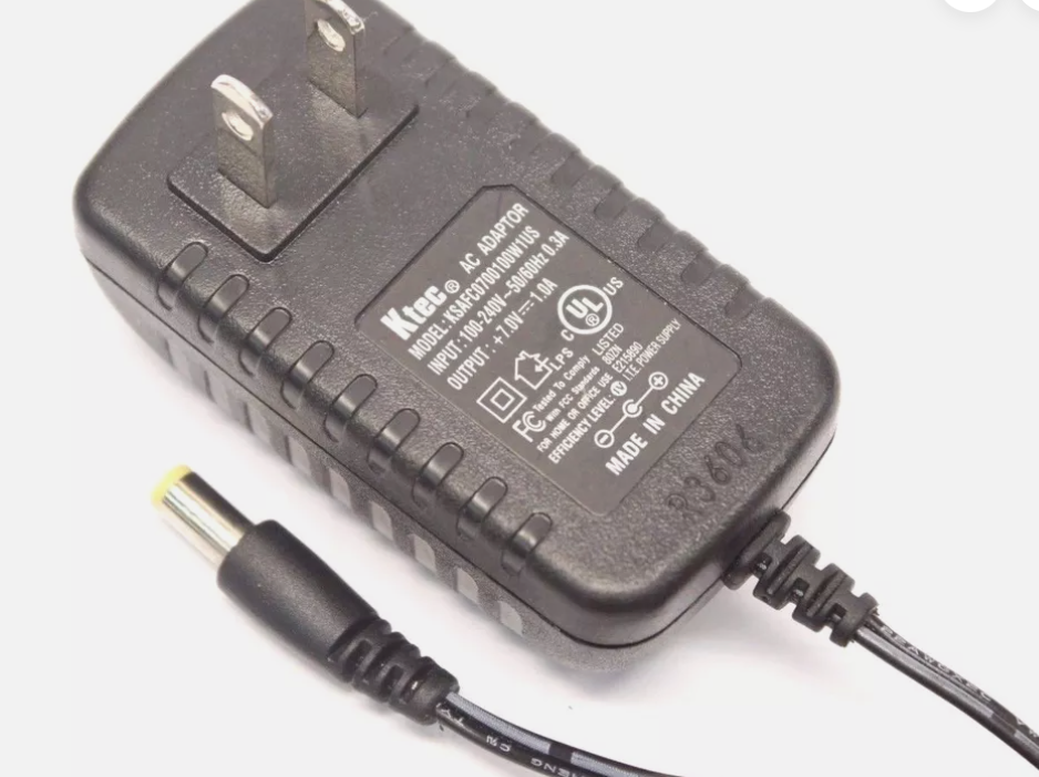 *Brand NEW*Ktec Output 7.0V 1.0A 7 Volt AC DC Adapter KSAFC0700100W1US Power Supply