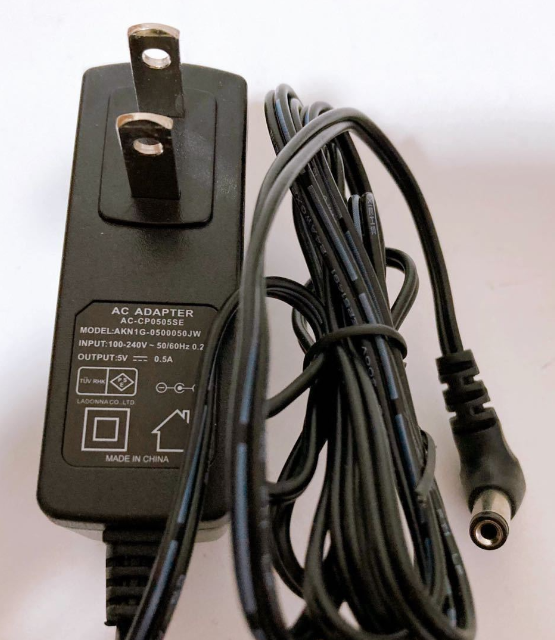 *Brand NEW* 5V 0.5A AC/DC ADAPTER AKN1G-0500050JW Power Supply - Click Image to Close