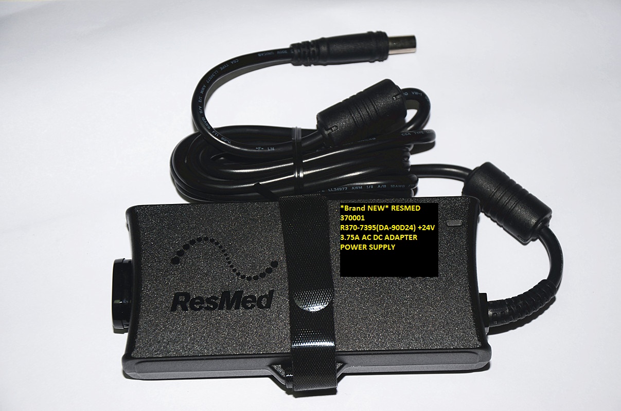 *Brand NEW*RESMED +24V 3.75A 370001 R370-7395(DA-90D24)AC DC ADAPTER POWER SUPPLY