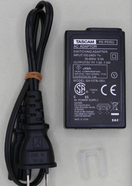 *Brand NEW*TASCAM DR-05 DR-07 MK II PS-P515U 5V 1.5A AC ADAPTOR POWER SUPPLY