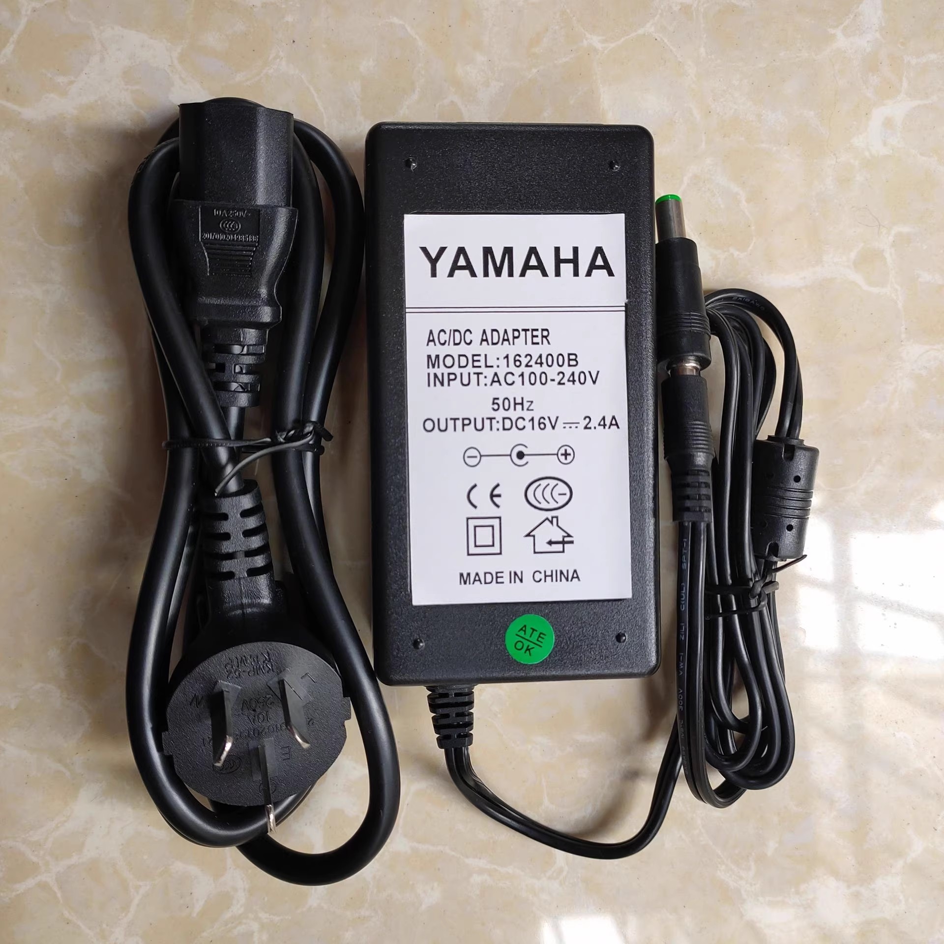 *Brand NEW* YAMAHA 162400B YDP-163 YDP-162 s5 16V 2.4A AC DC ADAPTHE POWER Supply - Click Image to Close