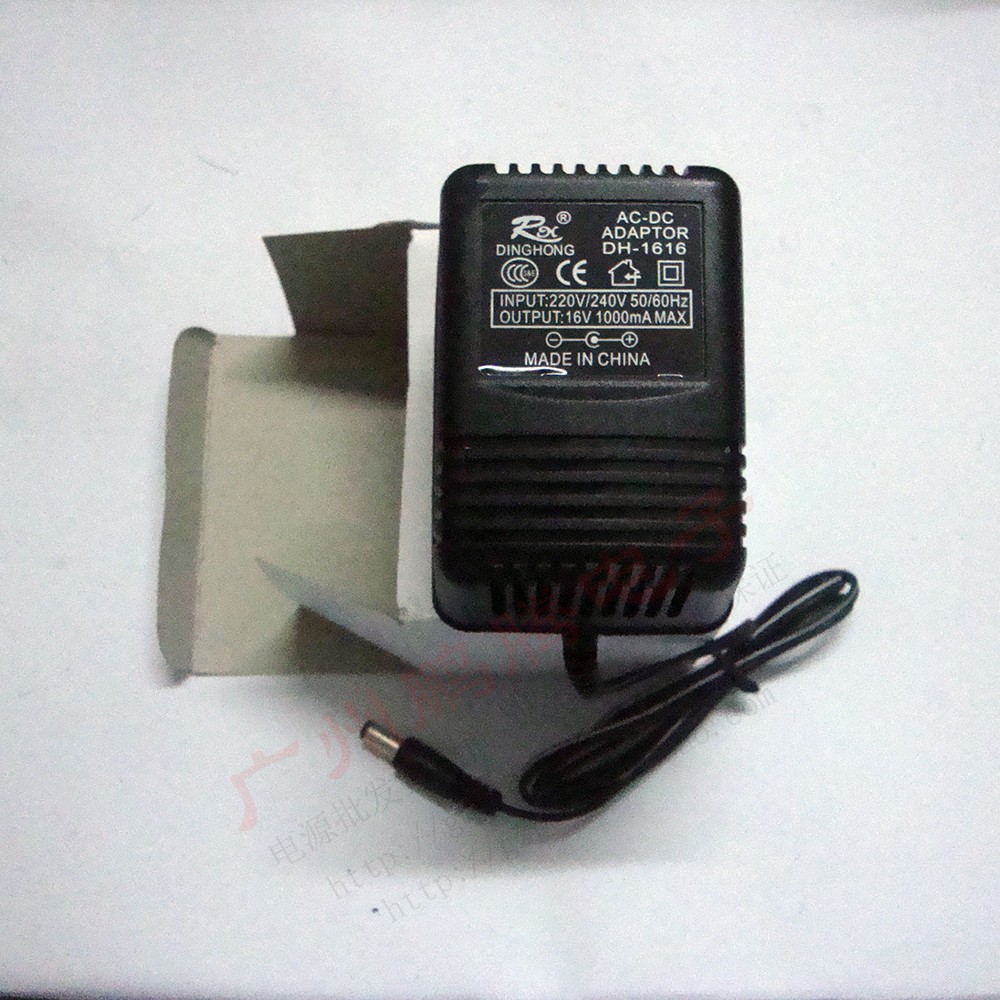 *Brand NEW*DH-1616 DC16V 1A AC DC Adapter POWER Supply - Click Image to Close