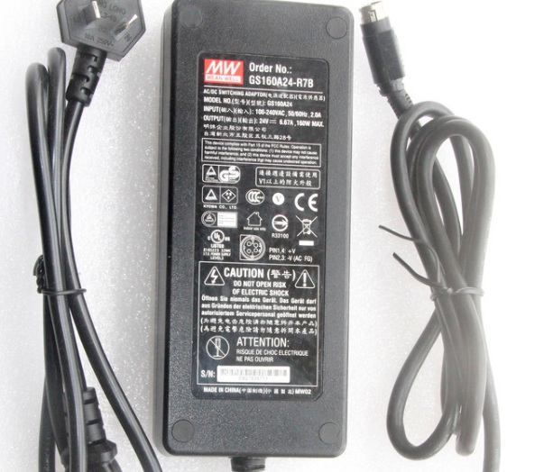 *Brand NEW*Original Mingwei cable GS160A24 enterprise grade energy efficiency V-grade medical round mouth 4-pi