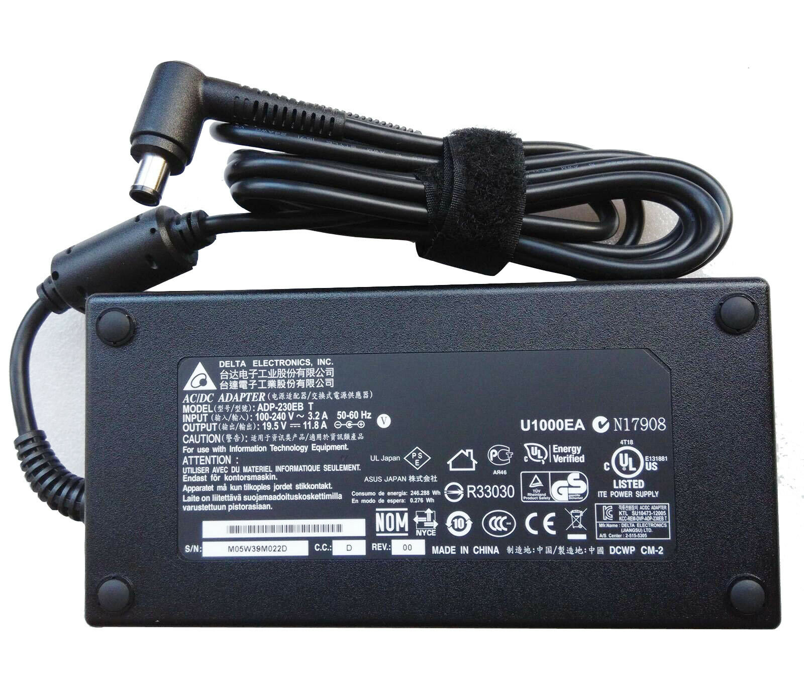 *Brand NEW*Genuine 11.8A 230W AC Adapter Charger For MSI GE75 RAIDER 10SE-482 Power Supply - Click Image to Close