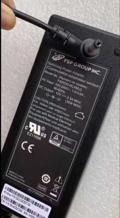 *Brand NEW* FSP FSP030-RCAM-G 12V 2.5A AC DC ADAPTHE POWER Supply