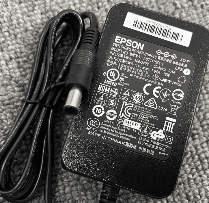 *Brand NEW*11V 1.64A AC/DC ADAPTER Original Epson AST1116Z1-1 LW-600P Z700 Power Supply