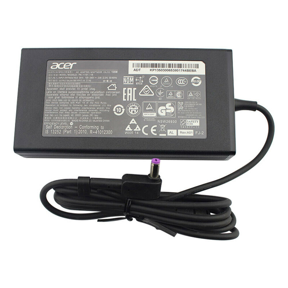 *Brand NEW*135W AC Adapter Charger For Acer Nitro 5 AN515-55-52H0 19V 7.1A Power Supply