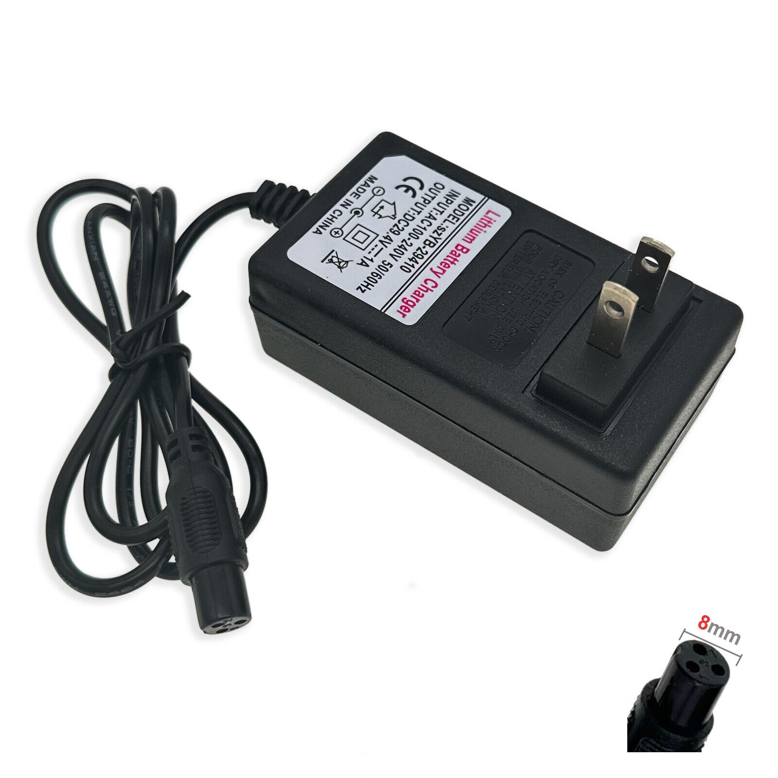 *Brand NEW*Jetson X10 Rave FY0422941500 CP2915 Battery Charger 3-Prong 29.4V AC Adapter - Click Image to Close