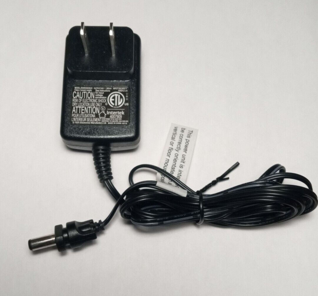 *Brand NEW*24V 260mA For Shark SG780_N (Tested) E-TEK ZD6W240026US Class 2 Power Supply - Click Image to Close