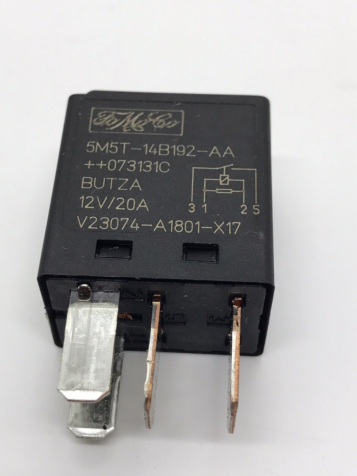 *Brand NEW*12V 20A AC ADAPTHE FoMoCo TYCO 4 BLADE RELAY BLACK 5M5T14B192AA PA66-GF25 V23074A1801X17