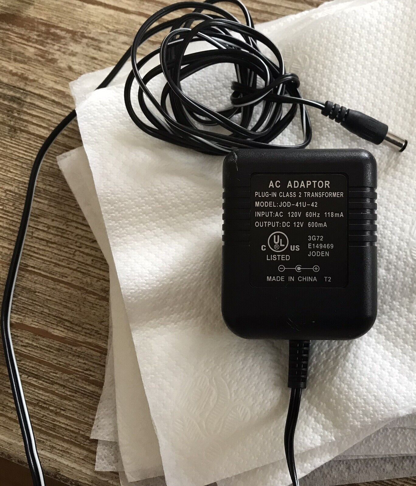 *Brand NEW* JOD-41U-42 DC12V 600mA AC DC ADAPTE POWER SUPPLY