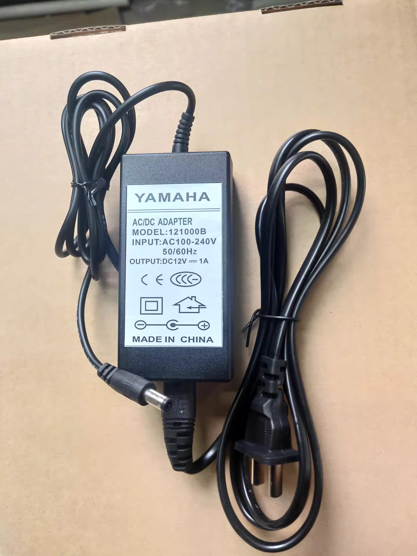 *Brand NEW*YAMAHA 121000B MIDELI M211 M311 M301 12V 1000MA（1A）AC DC ADAPTHE POWER Supply - Click Image to Close