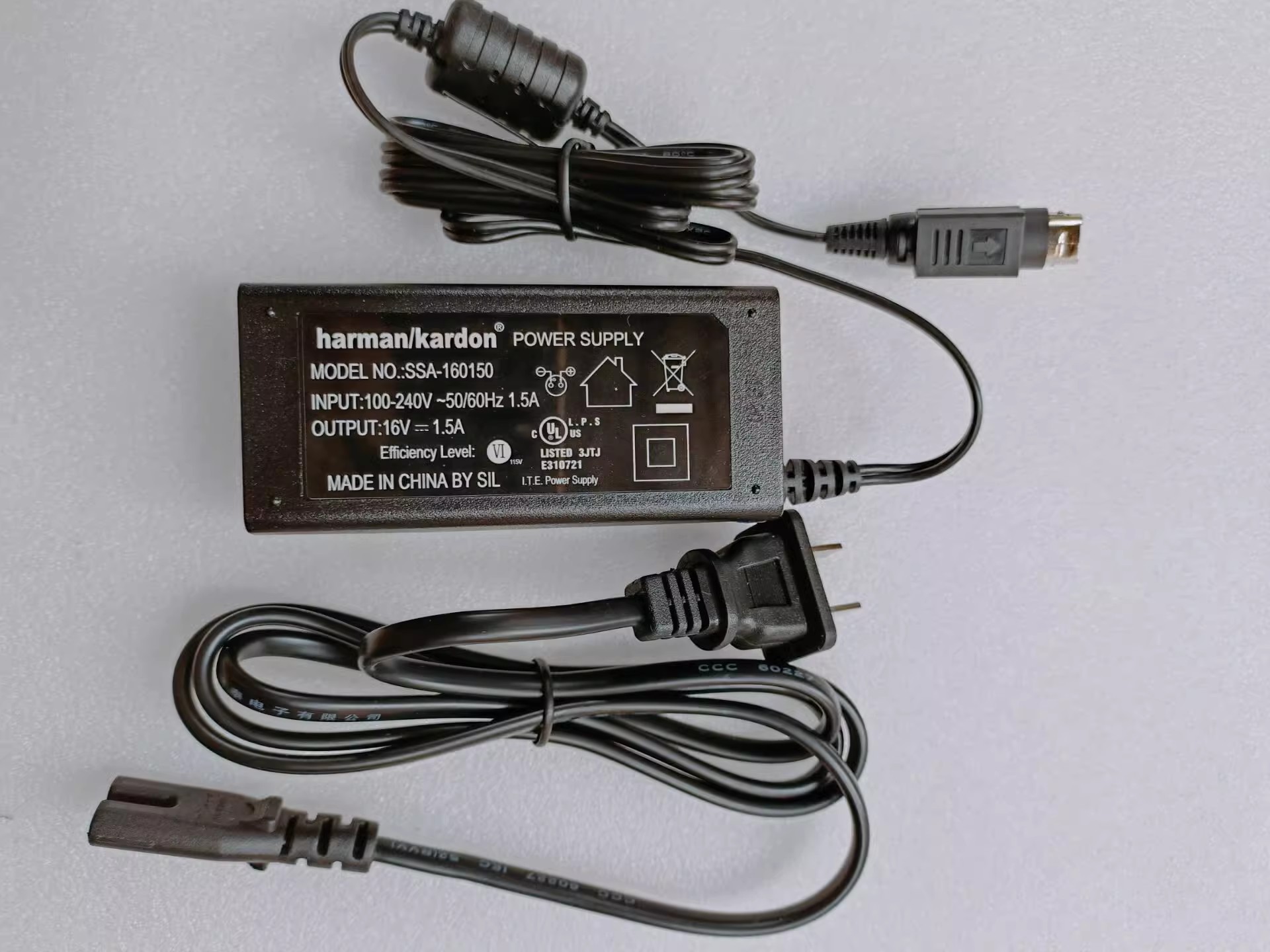 *Brand NEW* SSA-160150 Harman/kardon 16V 1.5A AC DC ADAPTHE POWER Supply - Click Image to Close