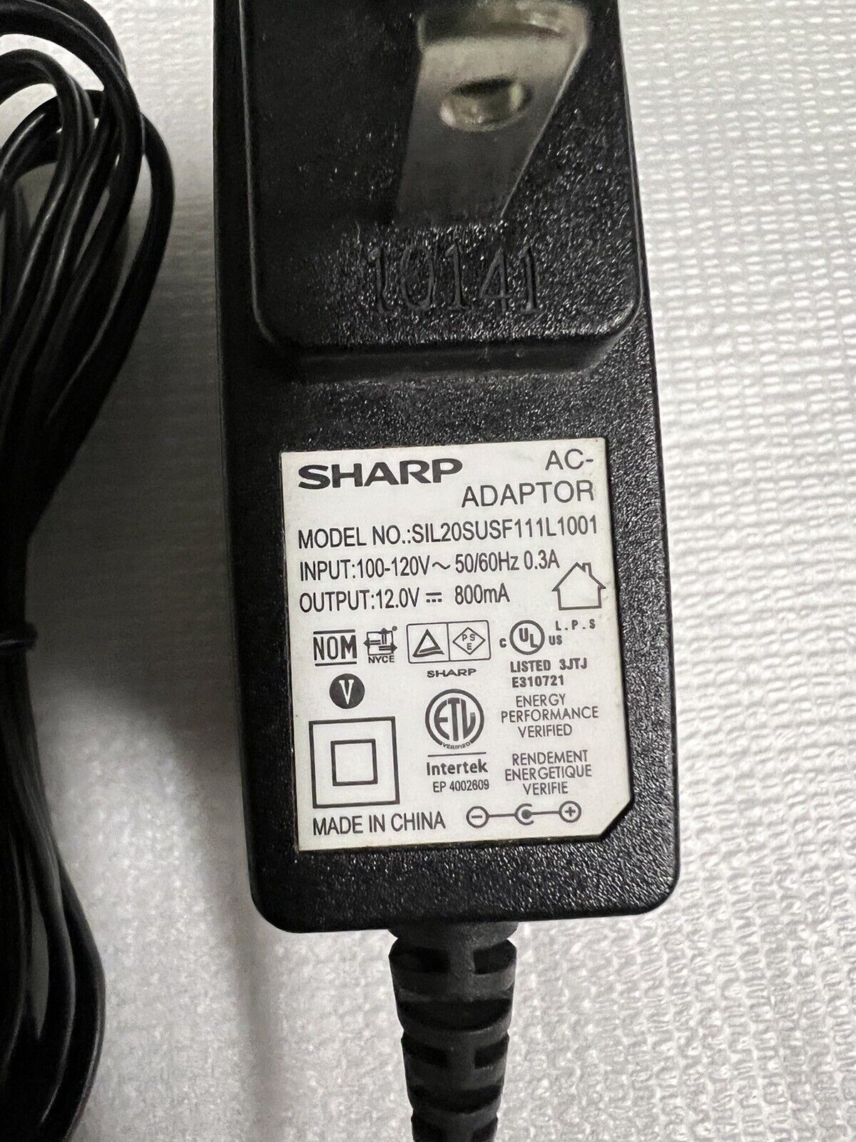 *Brand NEW*Genuine Sharp XE-A107 XEA107 Cash Register Adapter Adaptor Charger Power Supply - Click Image to Close