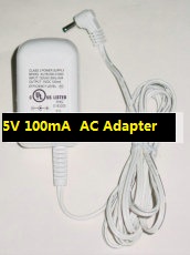 *Brand NEW* KU1B-050-0100D 5V 100mA AC Adapter - Click Image to Close