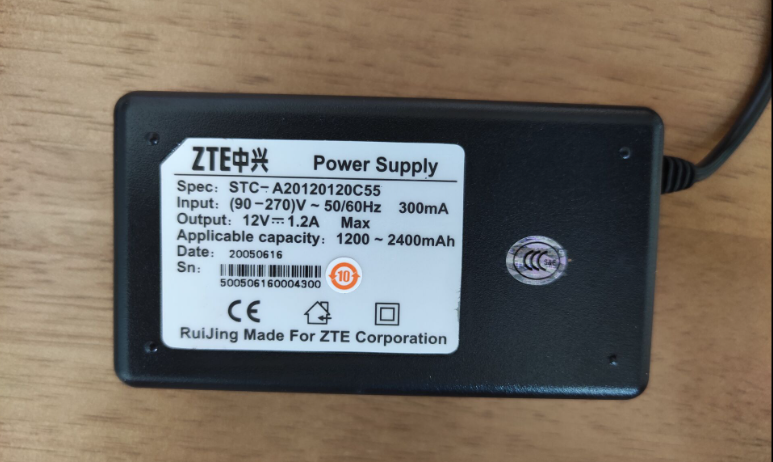 *Brand NEW* 12V 1.2A AC DC ADAPTHE ZTE STC-A20120120C55 POWER Supply - Click Image to Close