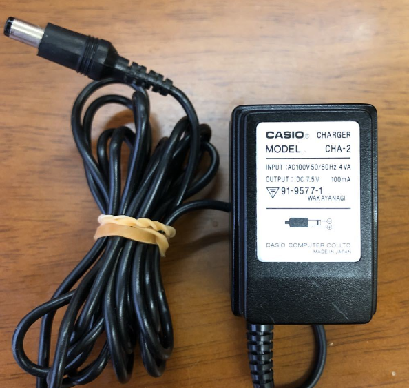 *Brand NEW* CASIO CHA-2 DC7.5V 100mA AC/DC ADAPTER Power Supply - Click Image to Close