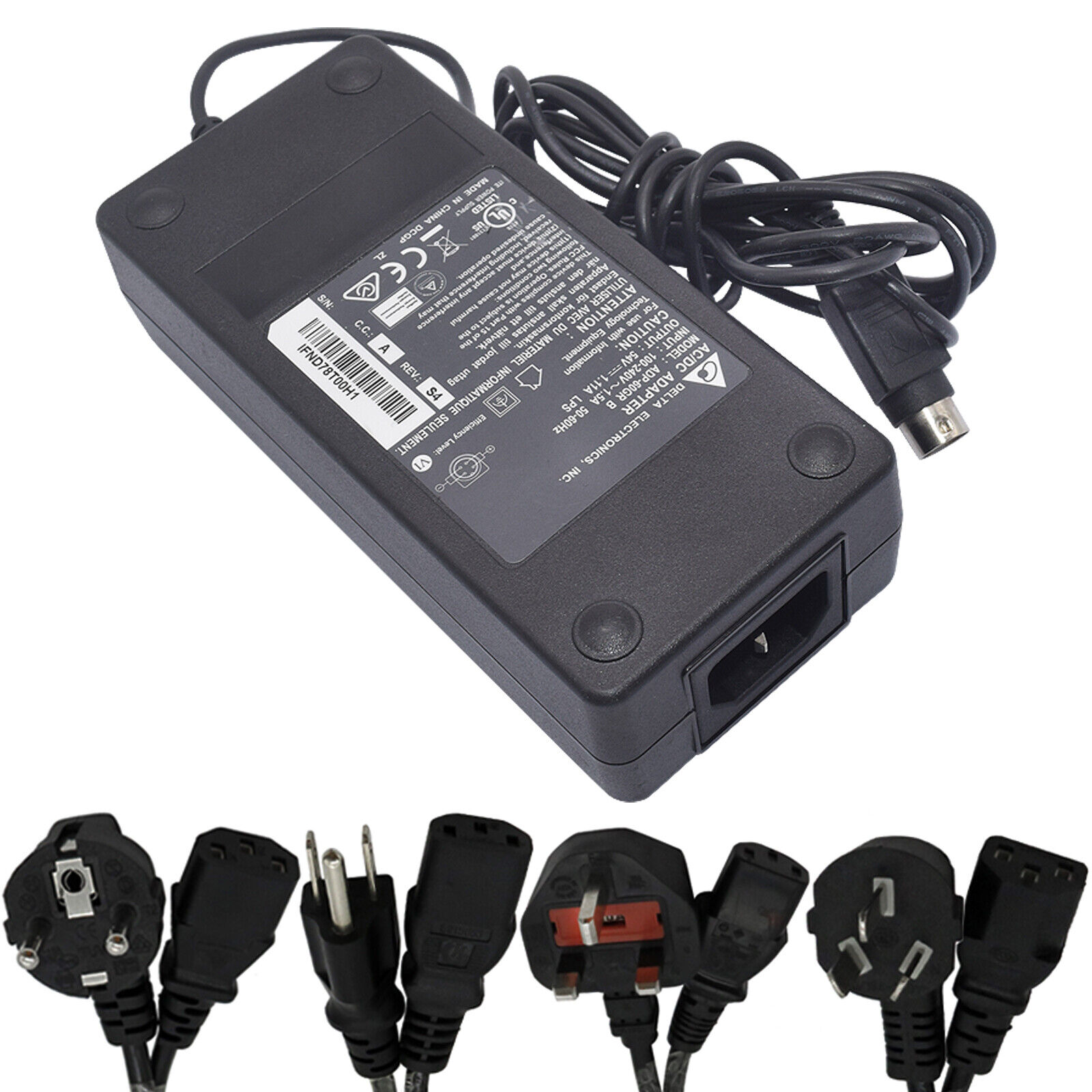 *Brand NEW*Genuine 54V 1.11A 60W AC Adapter Delta 4-PINS ADP-60GR B Power Supply - Click Image to Close