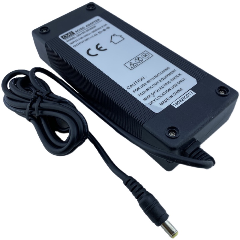 *Brand NEW*GVE 55V 2A AC AD ADAPTER GM150-5500200 5.5*2.5 POWER SUPPLY