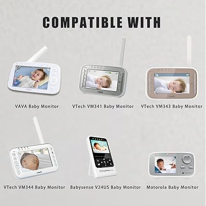 *Brand NEW*5V 2A AC ADAPTER Monitor Charge for Moonybaby, Owlet, V-Tech, Babysense, Eufy, VAVA, LBTech Baby Mo