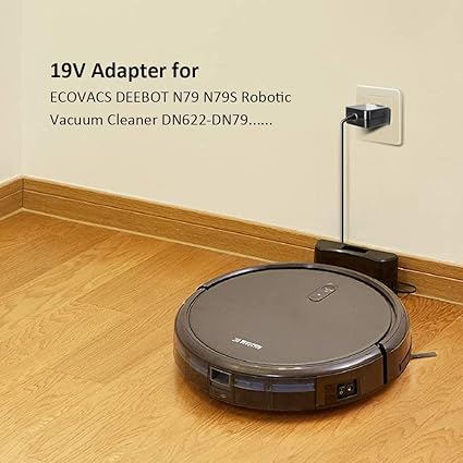 19V 0.6A ac adapter Robotic Vacuum Cleaner for ECOVACS DEEBOT N79 N79S DN622-DN79,Anker RoboVac 10 T2100,Eufy