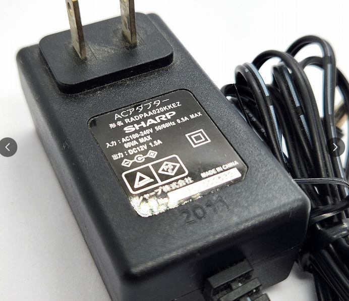 *Brand NEW* SHARP RADPAA020KKEZ 12V 1.5A AC ADAPTOR POWER SUPPLY