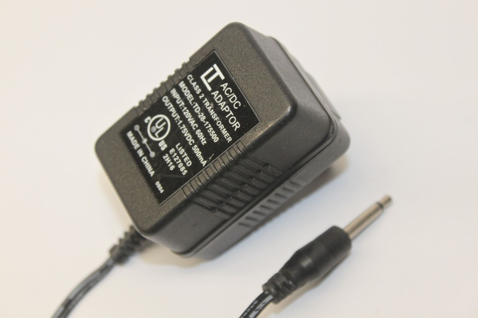 *Brand NEW* LT AC/DC Adapter TD-28-175500 Class 2 Transformer 1.75VDC 500mA AC DC ADAPTE POWER SUPPLY